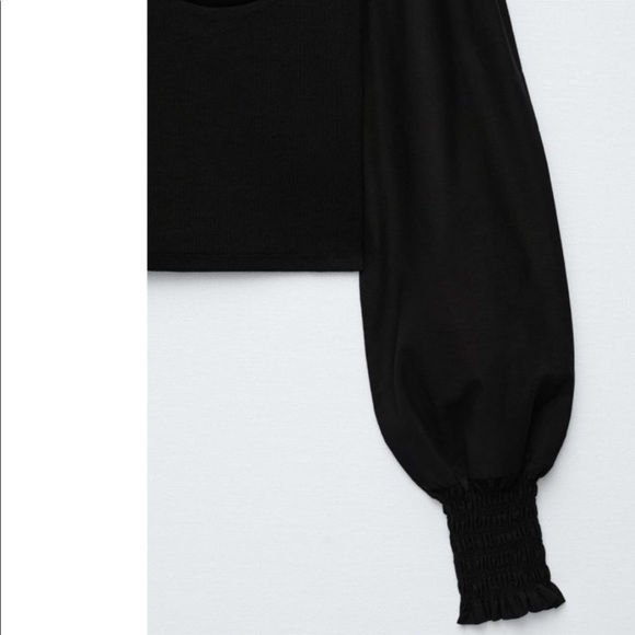 Zara puff sleeves top - Picture 4 of 4